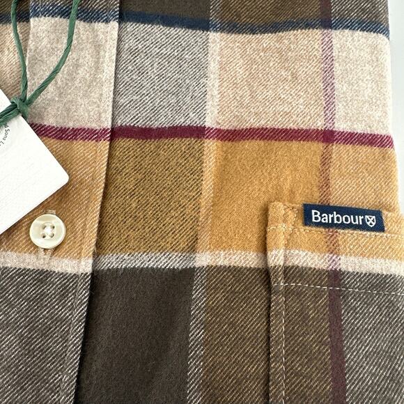 Barbour Men's Valley Tailored Checked Shirt Size XXL - Picture 4 of 10
